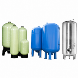 Pressure Vessels in FRP, MS & SS